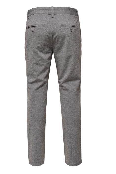 Only & Sons grijze heren broek | Achteraanzicht