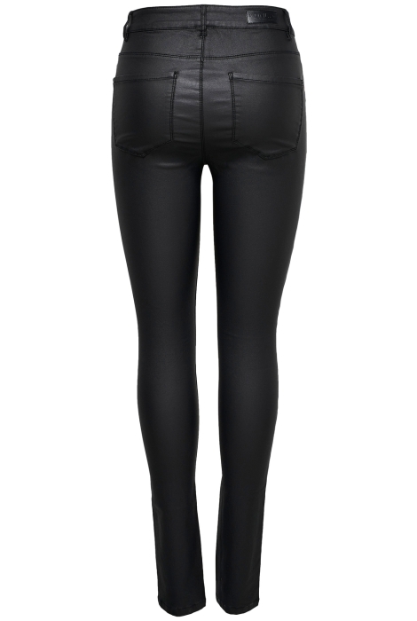 onlanne k mid waist coated jeans noos 15151791 only jeans black