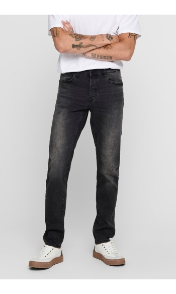 onsLOOM BLACK WASHED DCC 0447 NOOS 22010447 Black Denim