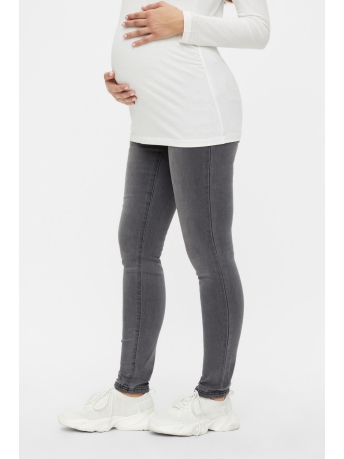 Mama-Licious Positiekleding MLLOLA SLIM GREY JEANS A. NOOS 20009202 Grey Denim