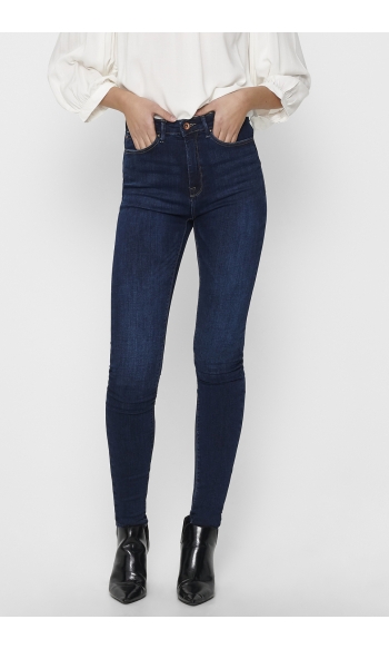 onlPAOLA HW SK DNM JEANS AZGZ878 NOOS 15165780 Dark Blue Denim