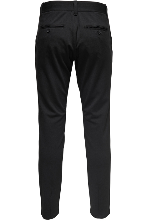 Only & Sons zwarte heren broek | Achteraanzicht