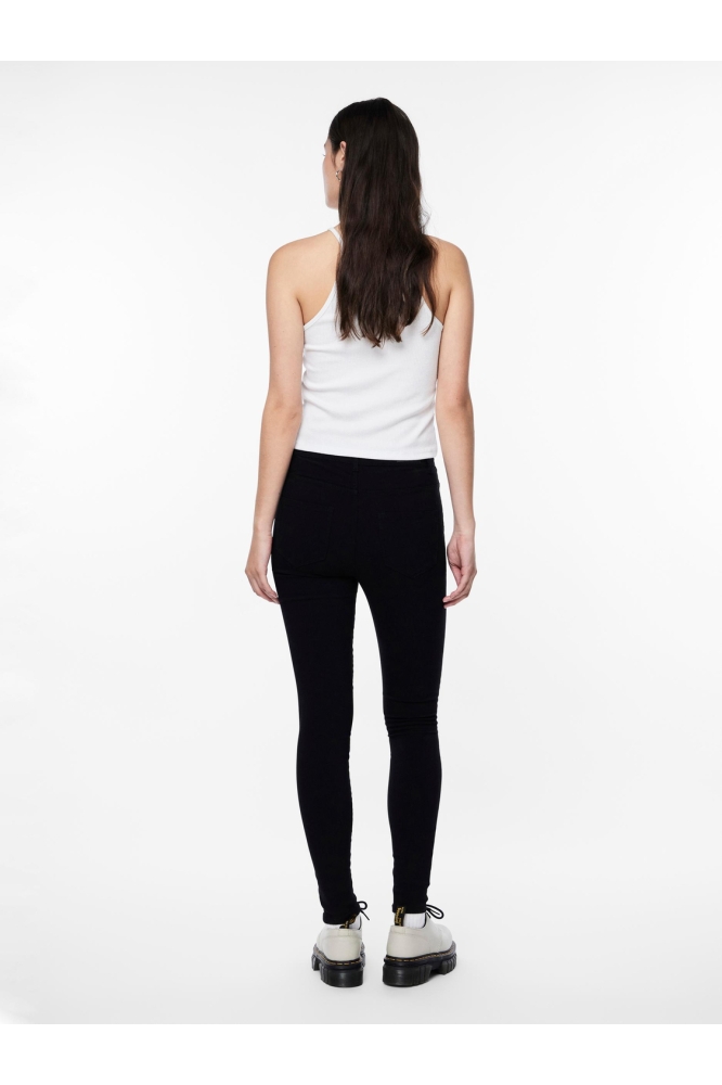 Pieces zwarte dames jeans