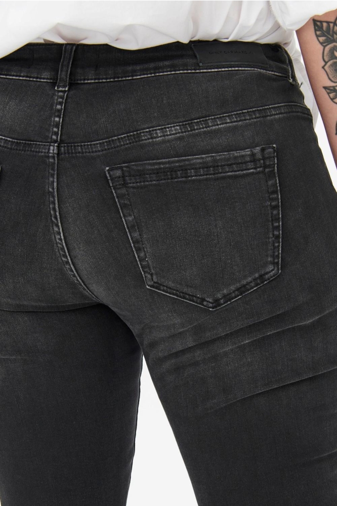 carwilly reg jeans noos black 15174949 black skinny only carmakoma ank jeans