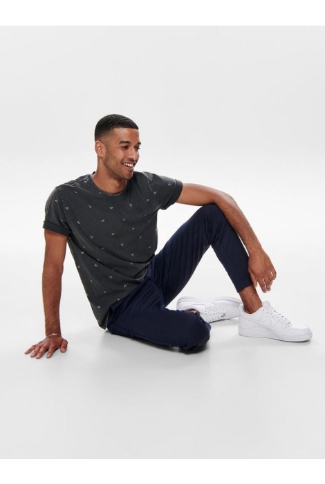 Only & Sons blauwe heren broek | Model