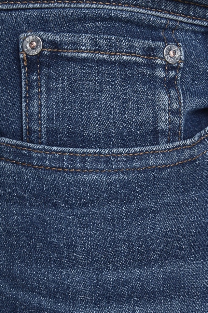Jack & Jones blauwe heren jeans | Close up