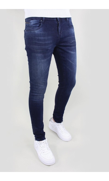 ULTIMO SKINNY FIT JEANS POWERFLEX 82612 D.BLUE USED