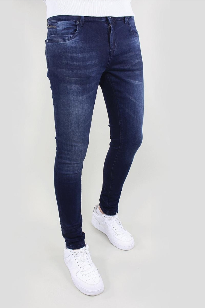 ULTIMO SKINNY FIT JEANS POWERFLEX 82612 D.BLUE USED