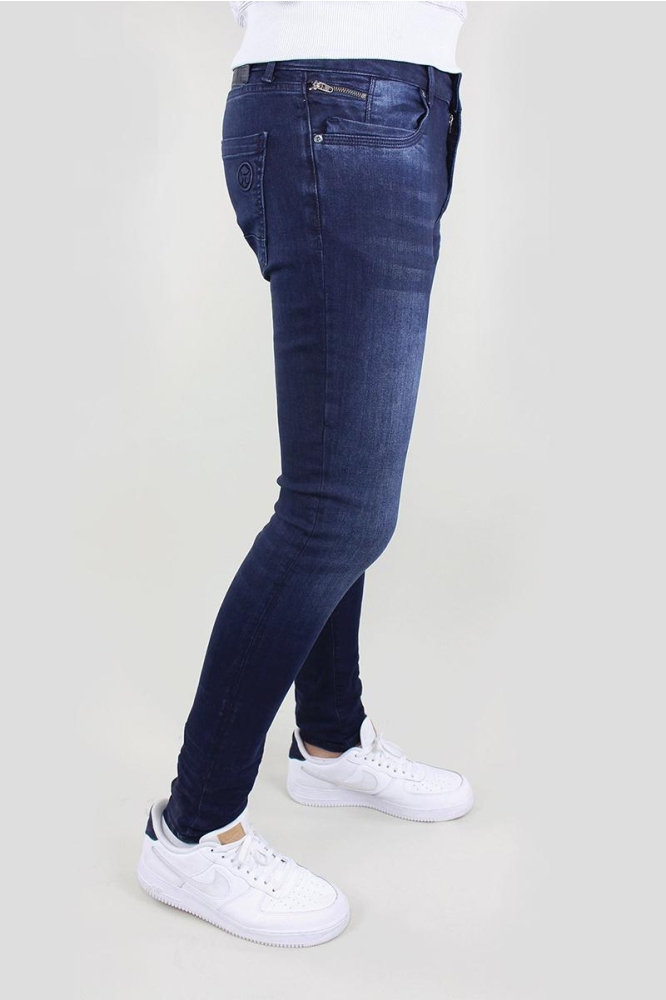 ULTIMO SKINNY FIT JEANS POWERFLEX 82612 D.BLUE USED