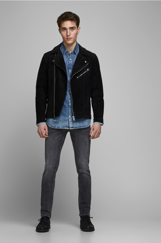 Jack & Jones zwarte heren jeans | Model
