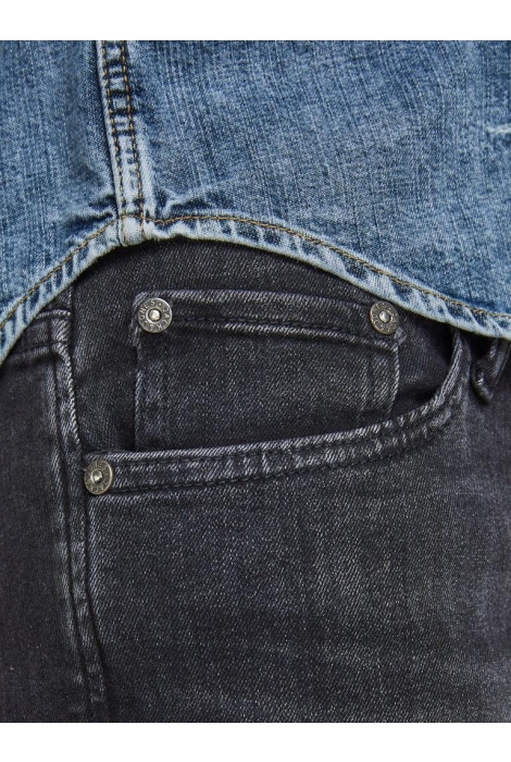 Jack & Jones zwarte heren jeans | Close up