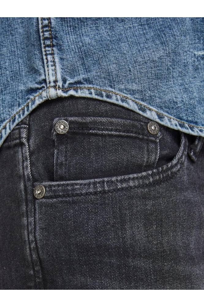 Jack & Jones zwarte heren jeans | Close up