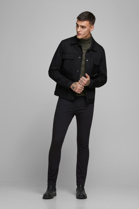 Jack & Jones zwarte heren jeans | Model