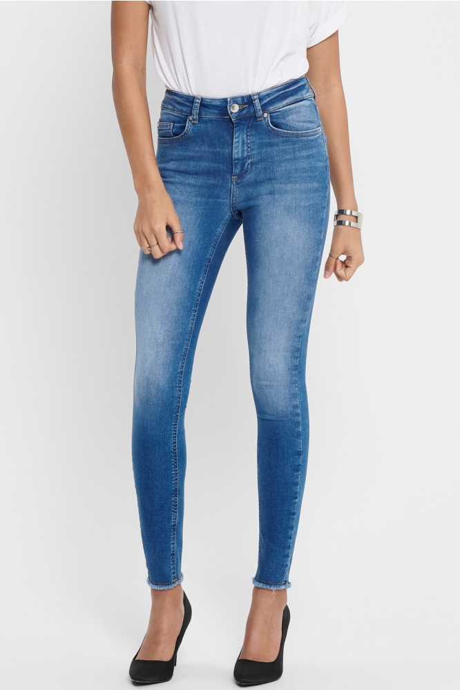 ONLBLUSH LIFE MIDSK ANKRAW REA12187 15195681 Medium Blue Denim