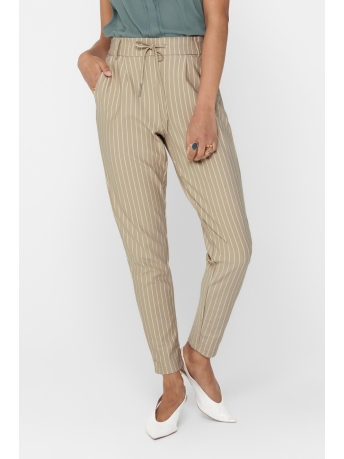 Only Broek ONLPOPTRASH EASY RUSH STRIPE PNT NO 15176615 Humus/W. CLOUD D