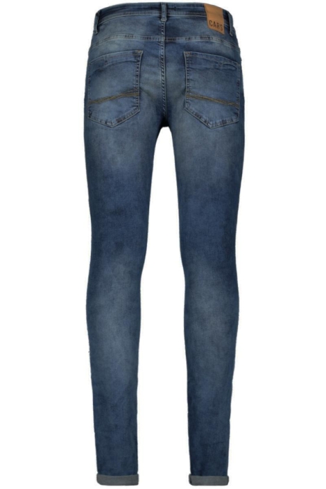 Cars blauwe heren jeans | Achteraanzicht