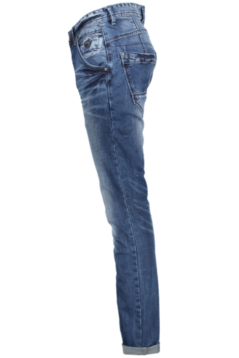 Cars blauwe heren jeans | Zijaanzicht