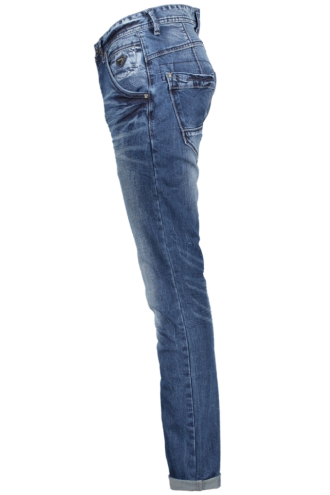 Cars blauwe heren jeans | Zijaanzicht