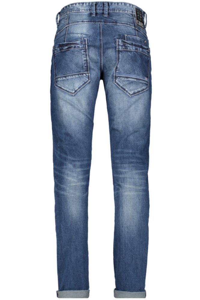 Cars blauwe heren jeans | Achteraanzicht