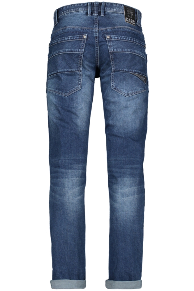 Cars blauwe heren jeans | Achteraanzicht
