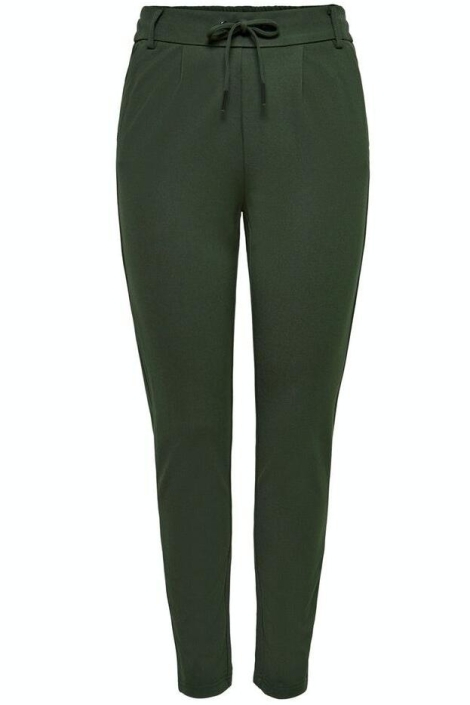 Only groene dames broek | Vooraanzicht
