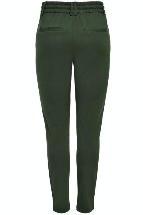 Only groene dames broek | Achteraanzicht