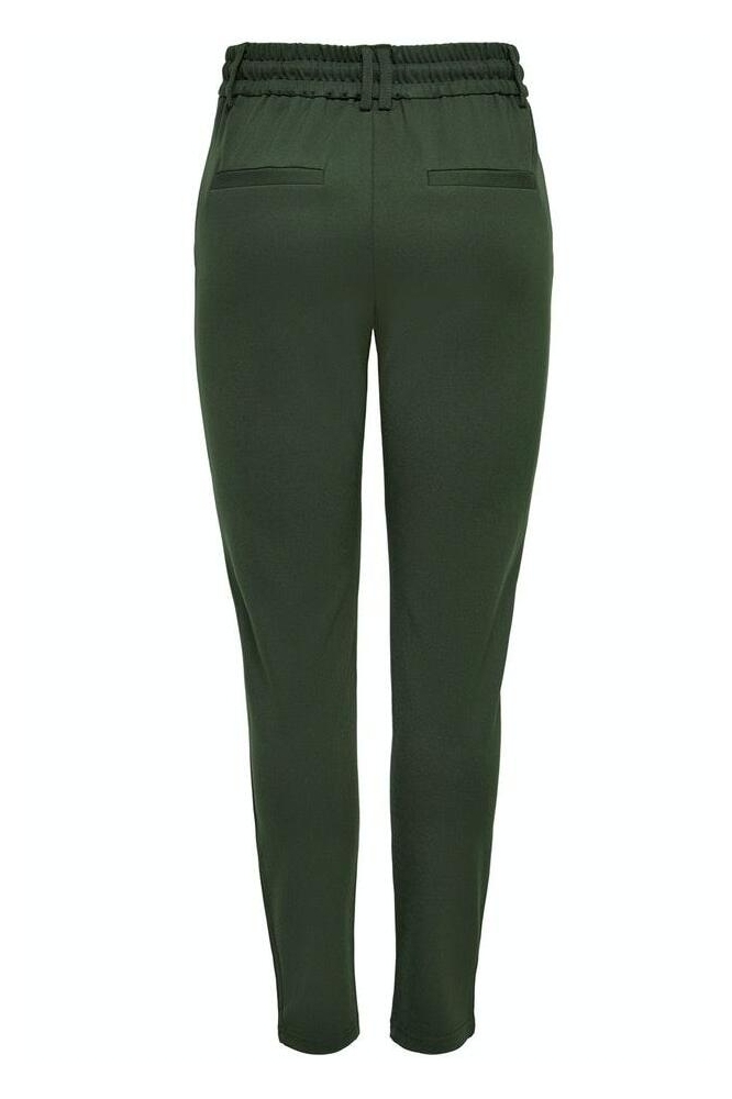 Only groene dames broek | Achteraanzicht