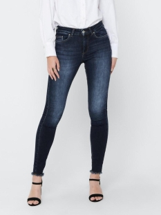 ONLBLUSH LIFE MID SK ANK RW REA837 15216973 Dark Blue Denim