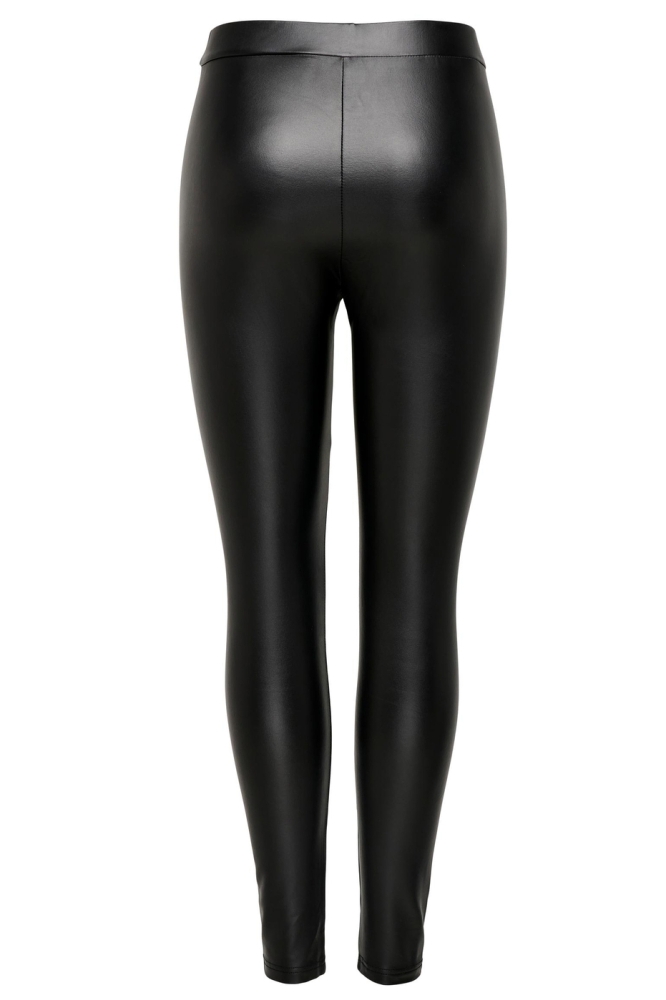 Jacqueline de Yong zwarte dames broek | Achteraanzicht