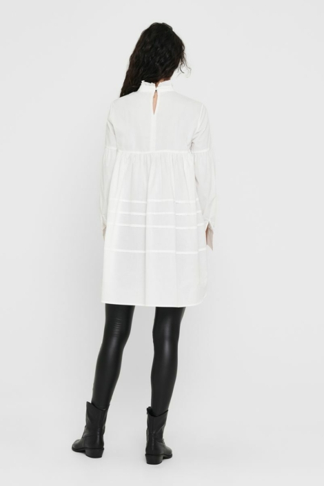 Jacqueline de Yong zwarte dames broek | Model achteraanzicht