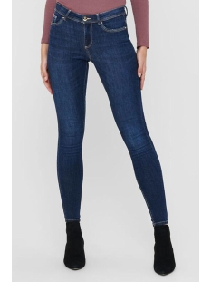 ONLWAUW LIFE MID SKINNY BJ14-4 NOO 15219222 DARK BLUE