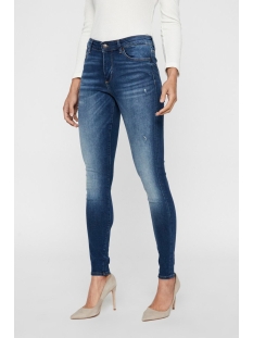 VMTERESA MR SKINNY BREAKS JEANS RI304 10228316 Dark Blue Denim