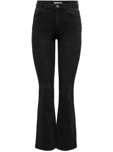 JDYNEWFLORA LIFE HIGH FLARED DG30 D 15221030 DARK GREY DENIM