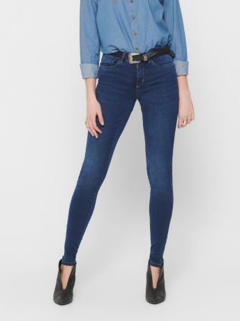 Only Jeans ONLROYAL LIFE REG SKINNY BJ13964 NO 15190176 Dark Blue Denim