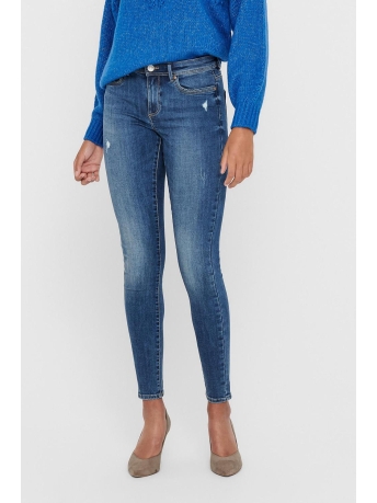 Only Jeans ONLWAUW LIFE MID SKINNY  BJ114-3 NO 15219241 Medium Blue Denim