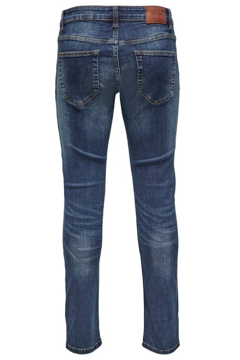 Only & Sons blauwe heren jeans | Achteraanzicht