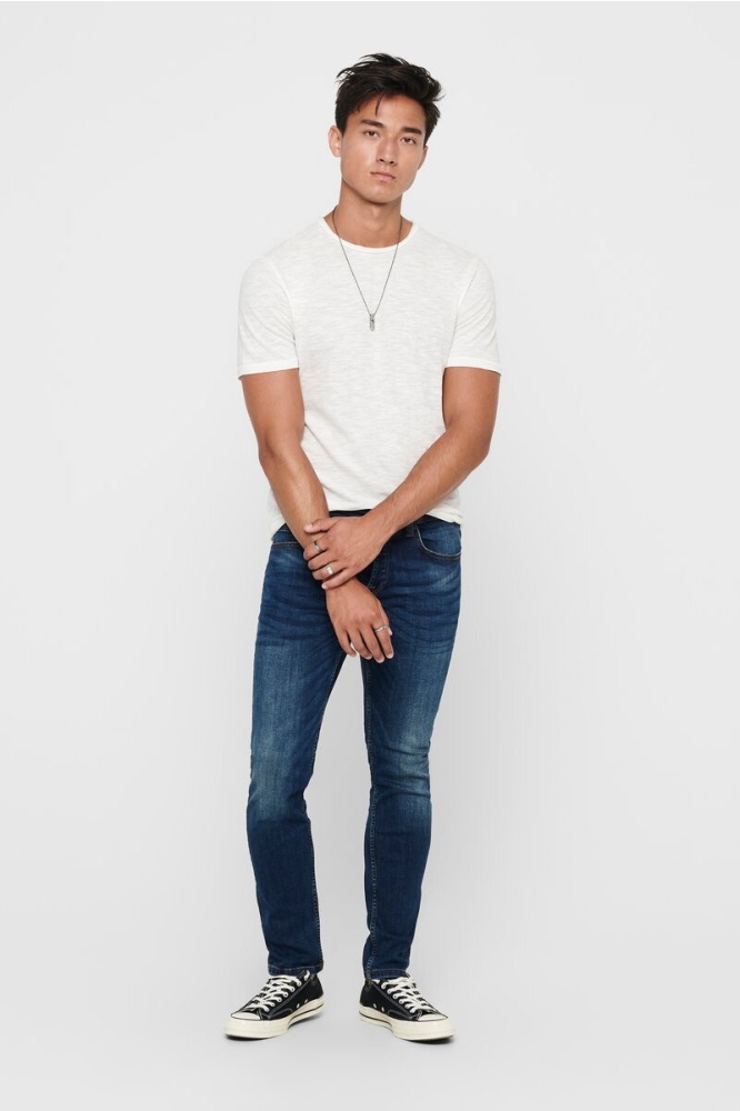 Only & Sons blauwe heren jeans | Model