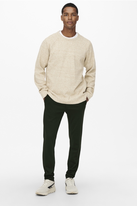 Only & Sons groene heren broek | Model