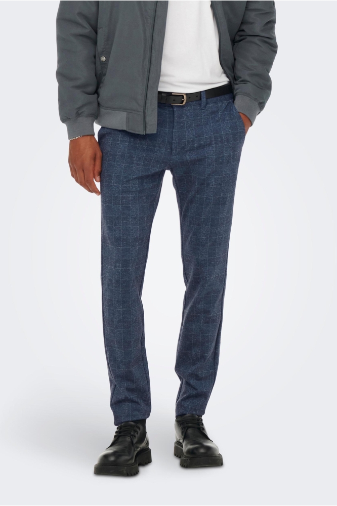 ONSMARK CHECK PANTS HY GW 9887 NOOS 22019887 Dress Blues