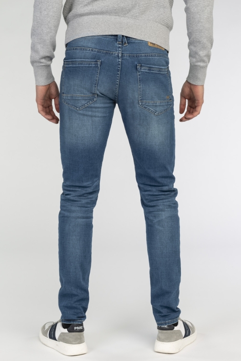 PME legend blauwe heren jeans | Model achteraanzicht