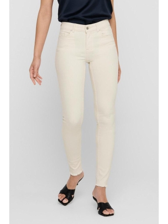 Only Jeans ONLBLUSH LIFE MID SK AK  RW  DOT019 15218655 ECRU