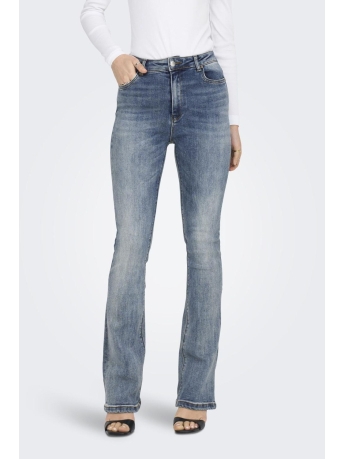Only Jeans ONLMILA LIFE HW FLARED DNM BJ13994 15244147 Medium Blue Denim