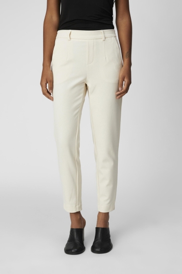 Object Broek OBJLISA SLIM PANT NOOS 23029728 Sandshell