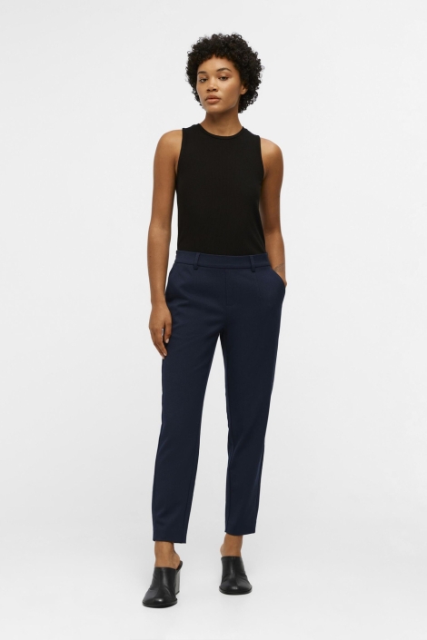 Object blauwe dames broek | 