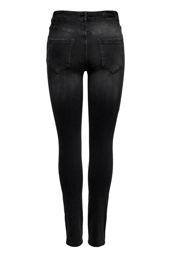 ONLBLUSH LIFE MID SK DNM REA1099 NO 15225846 BLACK DENIM/REA1009