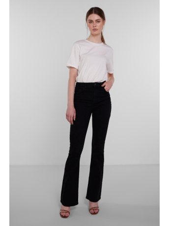 Pieces Jeans PCPEGGY FLARED HW JEANS BL-VI NOOS BC 17111068 BLACK