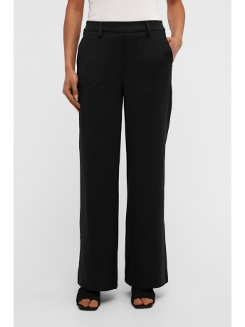 Object Broek OBJLISA WIDE PANT NOOS 23037921 Black