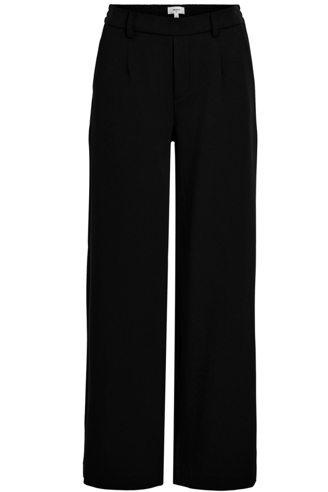 Object zwarte dames broek | Vooraanzicht