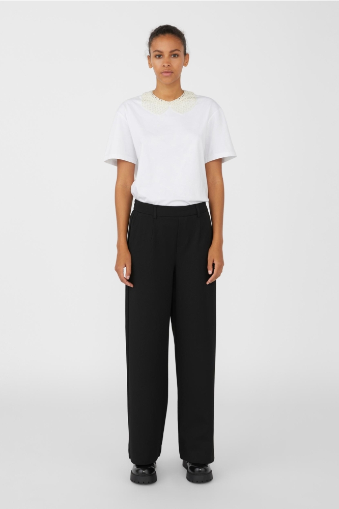 Object zwarte dames broek | Model