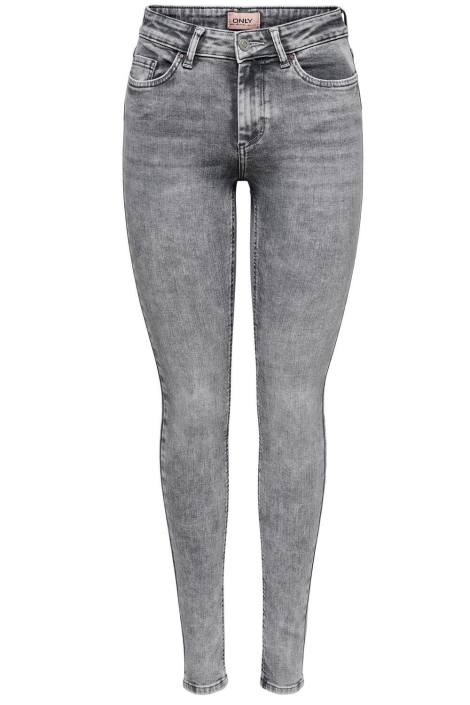 Only grijze dames jeans | Vooraanzicht
